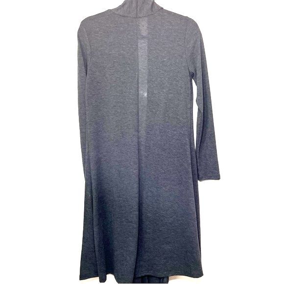 Rags & Couture Open Front Drape Cardigan Gray Size Small - Picture 5 of 10